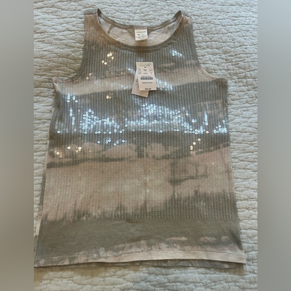 Crewcuts sequin tank, Size 8, NWT. - Picture 2 of 5